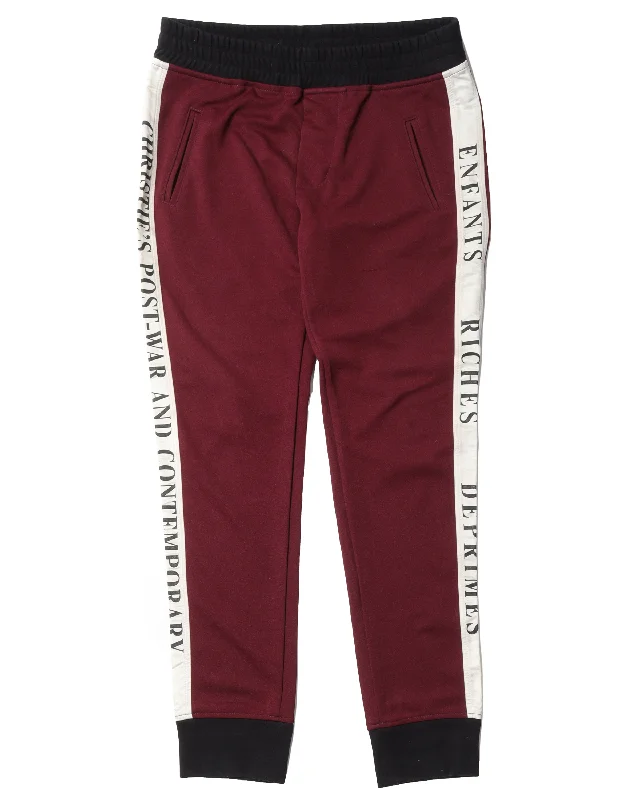 Side Stripe Track Pants Jeans New Arrival,