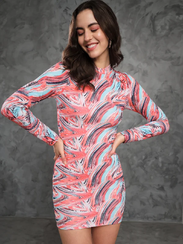TANDUL Women Bodycon Multicolor Dress