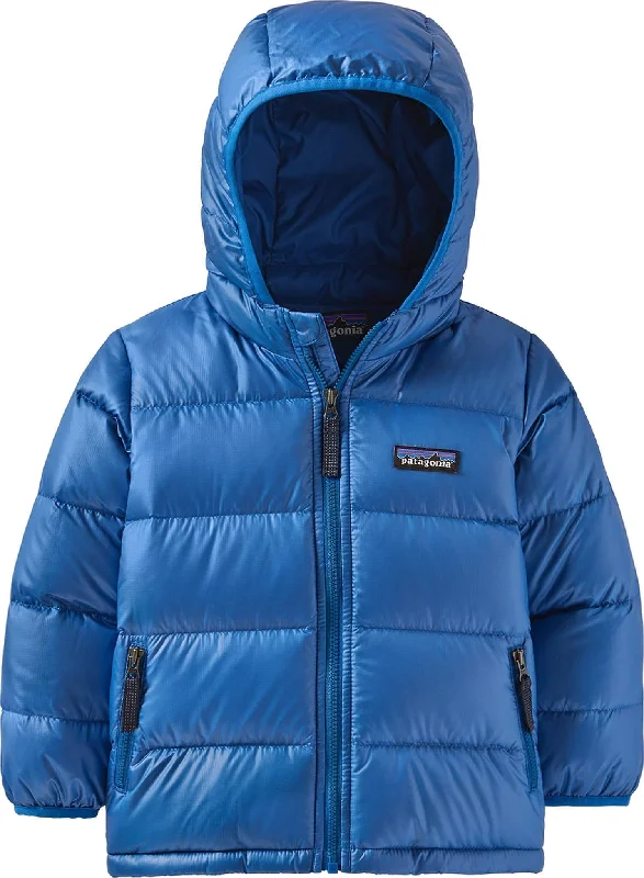 Hi-Loft Down Sweater Hoody - Baby|-|Manteau en duvet à capuchon Hi-Loft - Bébé Open Front Closed Front Wrap Front