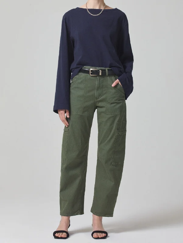 Marcelle Low Slung Easy Cargo Pant - Surplus Bootcut Clearance,