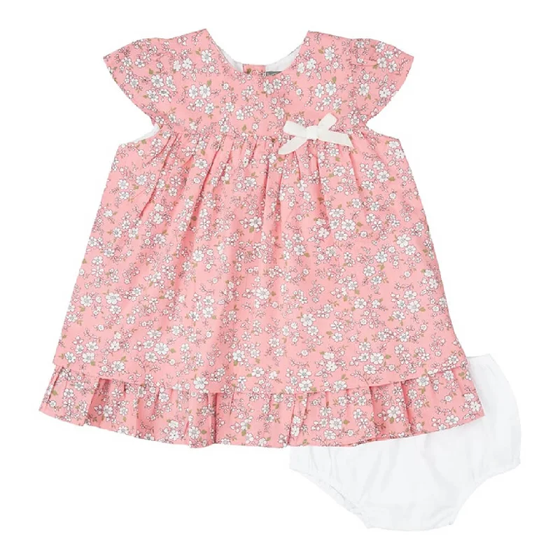 Peach Liberty Dress with Bloomer