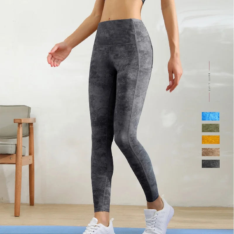 Yoga Sports Tight Pants Stretch Trendy,