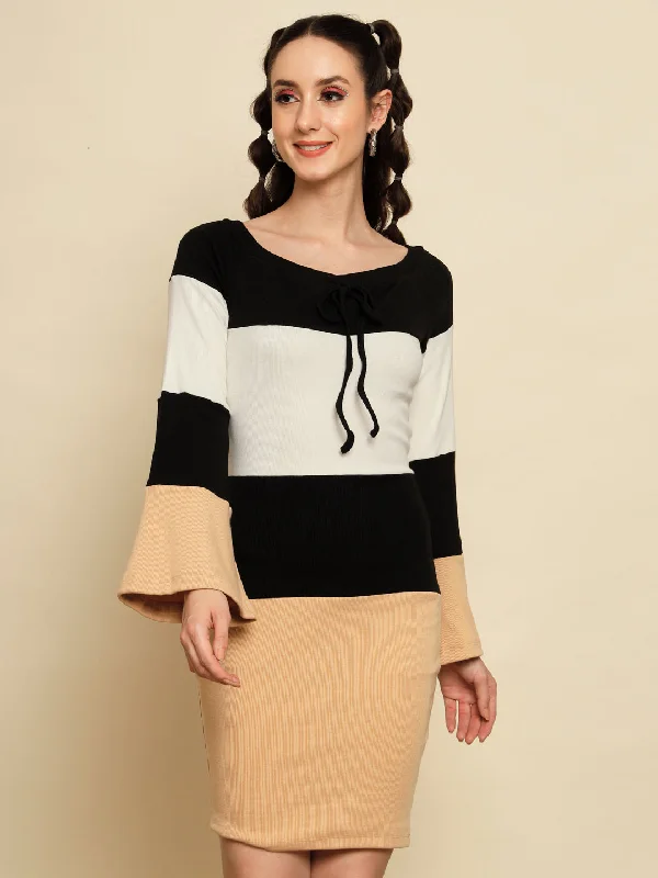 TANDUL  Women Bodycon Multicolor Dress