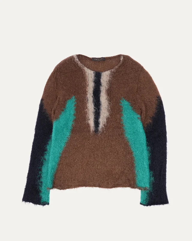 Impala Pullover Mohair Sweater Satin Fabric Silk Fabric Chiffon Fabric