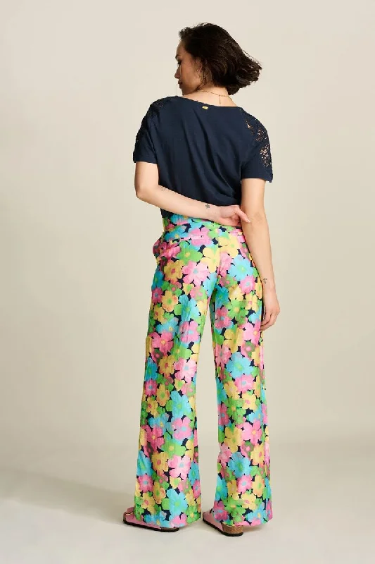Cherry Blossom pant Free Shipping Denim,