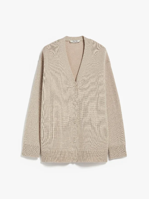 Jane wool and cashmere cardigan Open Front Closed Front Wrap Front