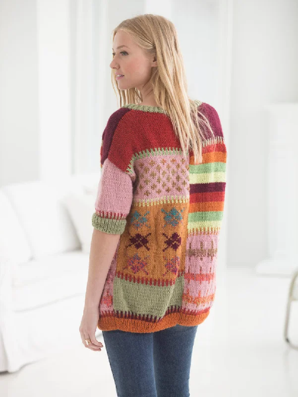 Cardigan of Many Colors (Knit) Transparent Opaque Sheer