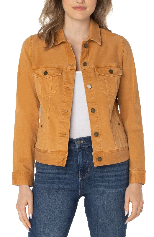 Liverpool Classic Jean Jacket (Amber Dawn & Red Velvet) Fitted Jacket Loose Jacket Oversized Jacket