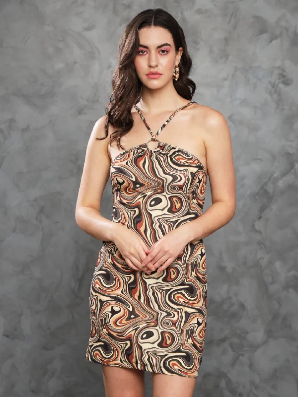 TANDUL Women Bodycon Multicolor Dress