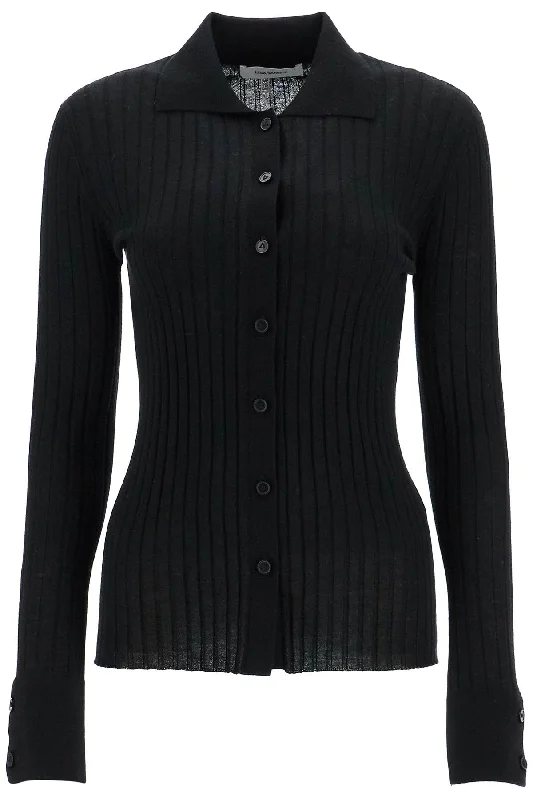 Cashmere Aria Cardigan  - Black Slim Fit Regular Fit Oversized