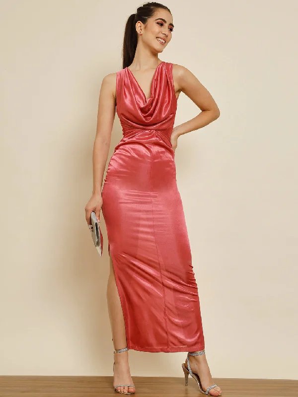 TANDUL Women Gown Pink Dress