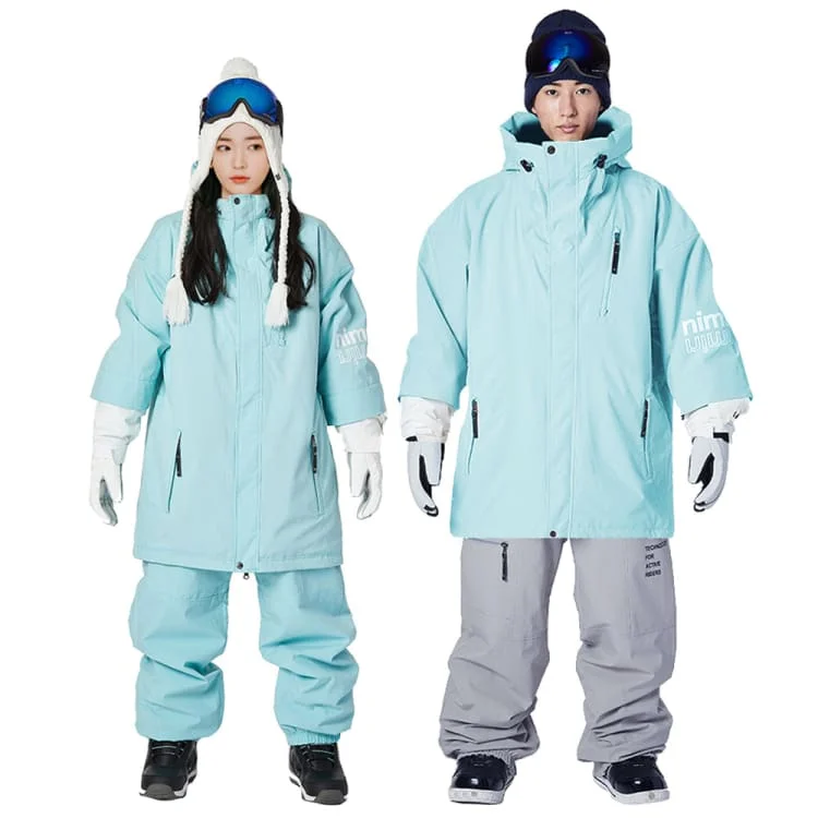 Nima Unisex Snow Light Jacket-MINT (Japanese Brand) Denim Jacket Leather Jacket Suede Jacket