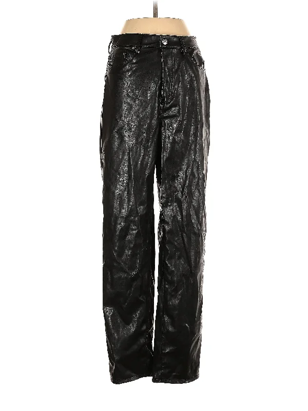 Faux Leather Pants High-Waisted Skinny,