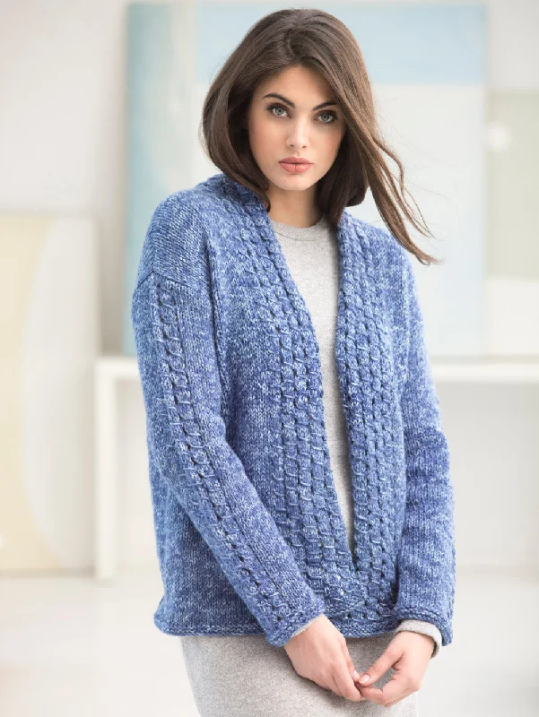 Lille Cardigan (Knit) Beaded Cardigan Sequined Faux Fur