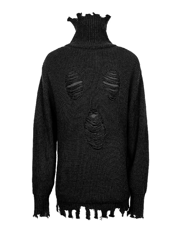 Deconstructing the Sea-Diver's Insulated Headgear Sweater Houndstooth Herringbone Solid