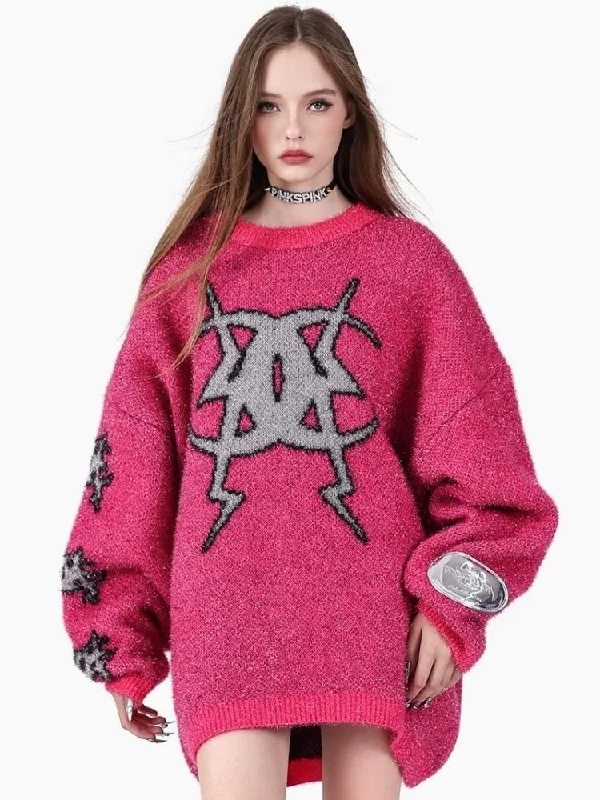 Loose Thickened Genderless Sweater【s0000004837】 Knit Fabric Woven Fabric Fleece Fabric