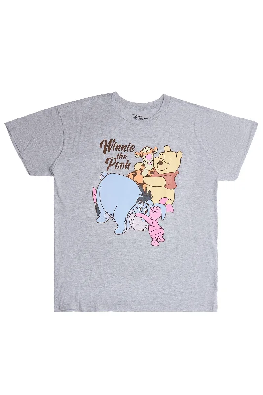 Winnie The Pooh And Friends Graphic Relaxed Tee Anti-Shrink Durable Soft