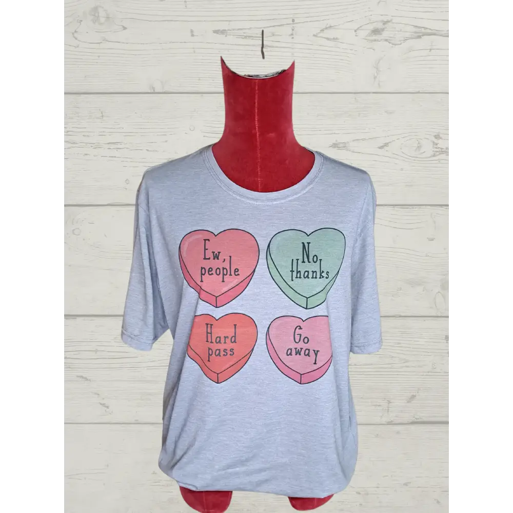 Anti-Valentine's Day Unisex Shirt Cashmere Blend Cotton Blend Poly Blend