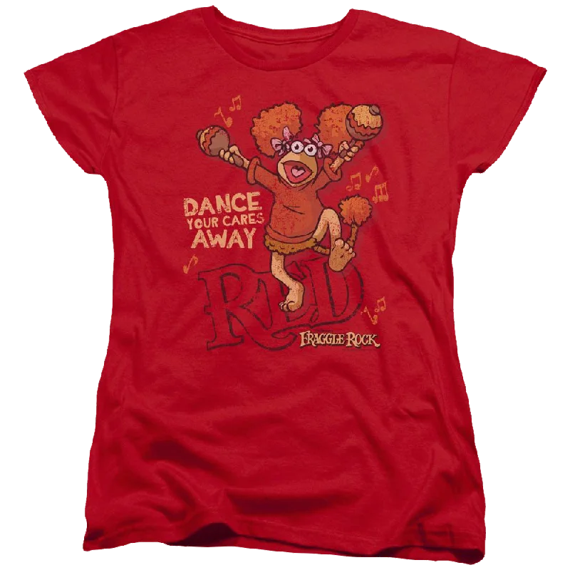 Fraggle Rock Dance - Women's T-Shirt Seamless Knitted Crochet