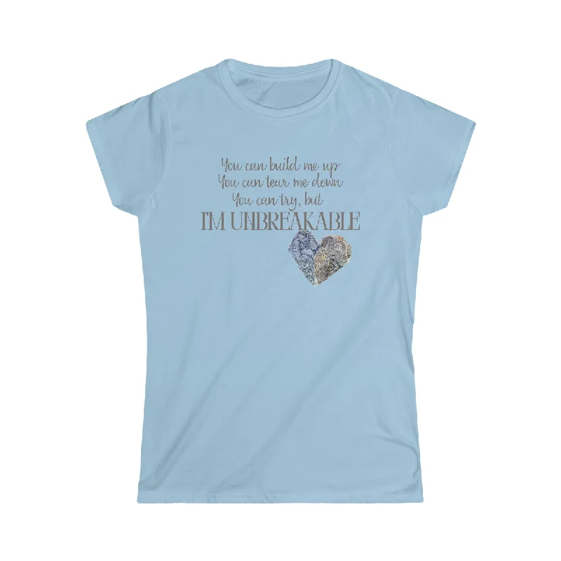 Heart of Stone Fitted Tee Embroidered Appliqued Beaded