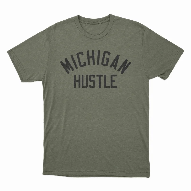 Hustle - Unisex Tee Rayon Velvet Corduroy