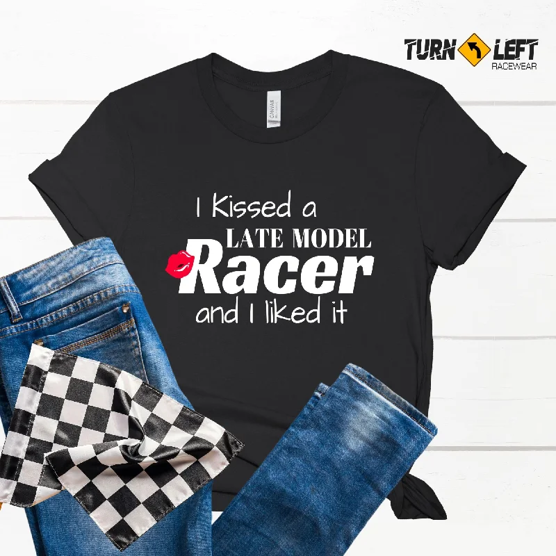 I Kissed a Late Model Racer And I Liked It Women's T-Shirt Terry Blend Velvet Blend Canvas Blend