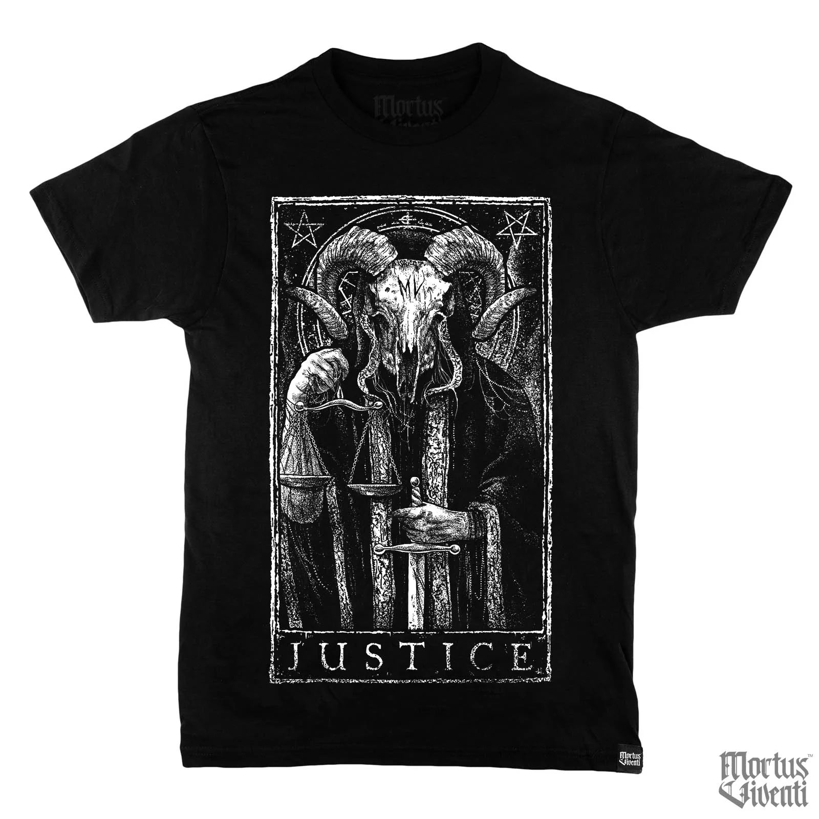 Justice Tarot Card Shirt Polka Dot Checkered Tartan