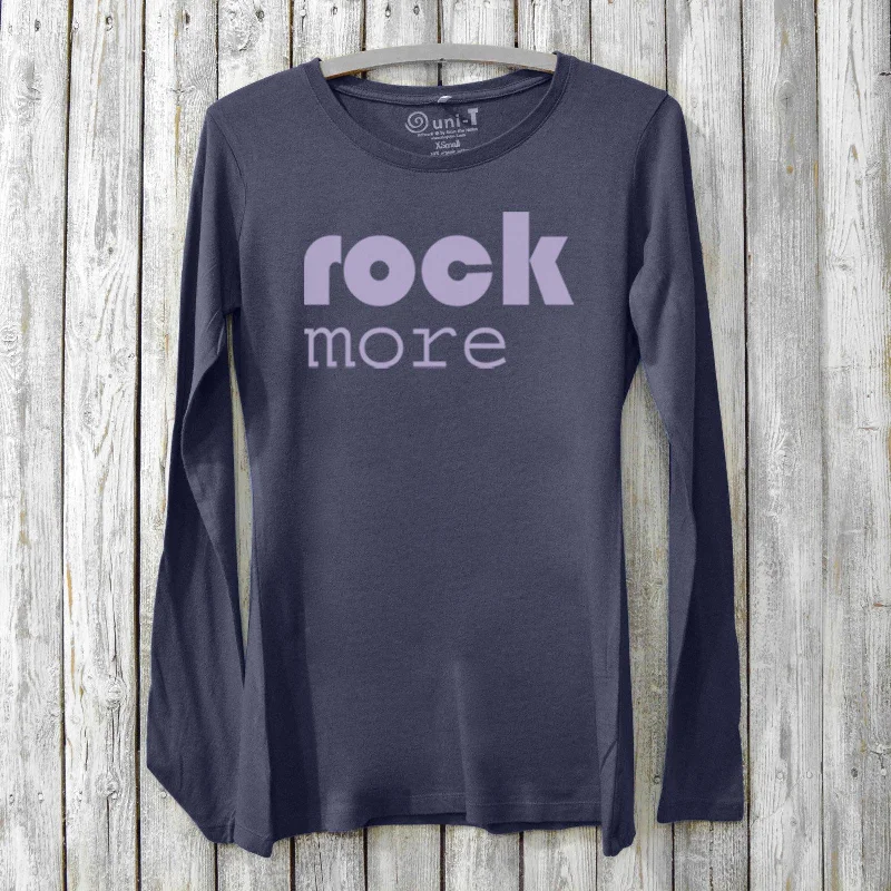 Rock More Long Sleeve T-shirt for Women Layered Multi-layer Single Layer