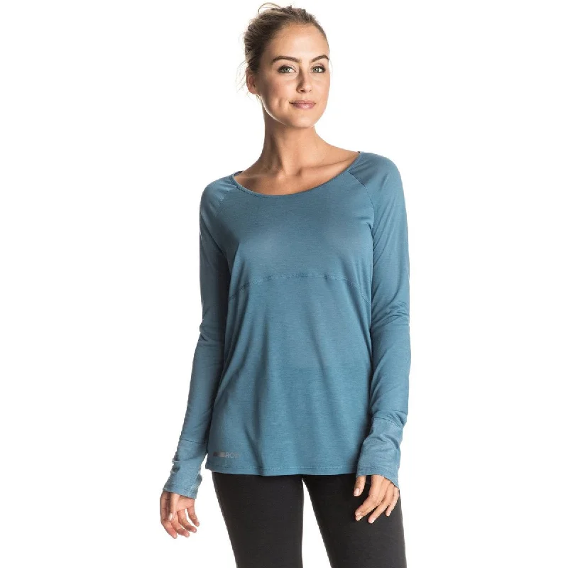 Roxy Dalena Women's Long-Sleeve Shirts (Brand New) Boxy Fit Fitted Loose