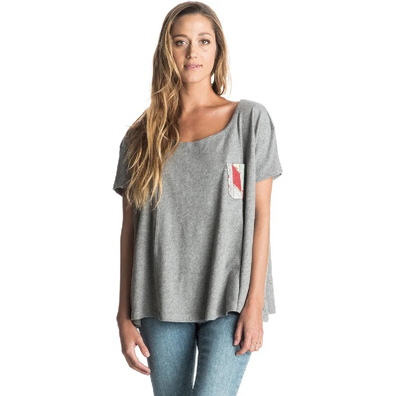 Roxy Feel Flows Women's Top Shirts (Brand New) Hooded Caped Shawl Collar