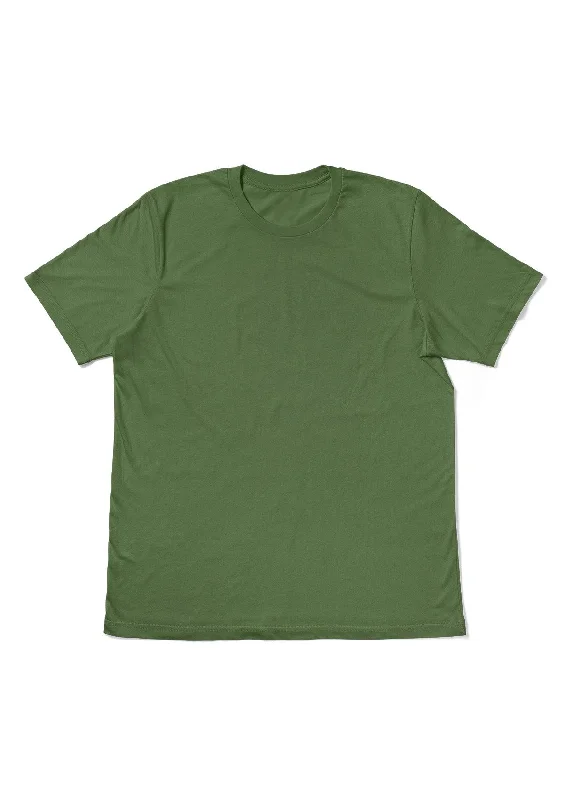 Perfect TShirt Co Womens Original Boyfriend T-Shirt - Leaf Green Rayon Fabric Velvet Fabric Corduroy Fabric