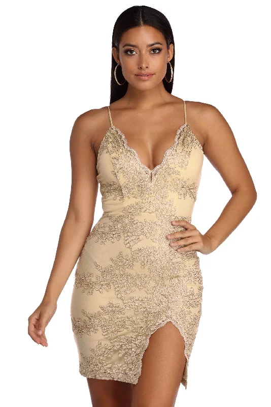 Lace Bodycon Dress Tunics Chic fashionable