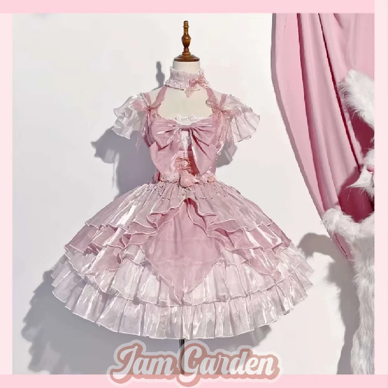 Flower Married Lolita Dress Gorgeous And Elegant Jsk Dress Cos Clothes Tunics Running lightweight Flower Married Lolita Dress Gorgeous And Elegant Jsk Dress Cos Clothes Tunics Running lightweight